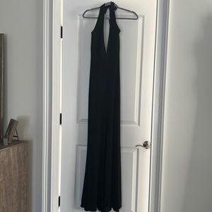Long black Nookie Halter